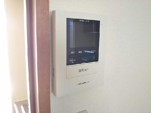 セキュリティ　モニター付きインターホン