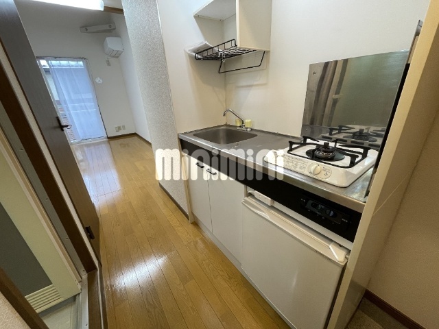 キッチン　ビルトインガスキッチンで自炊派の方にオススメ♪