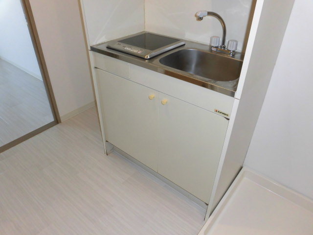 キッチン　１口ＩＨヒーター付のキッチンです