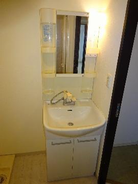 メゾン片桐　洗面設備　洗髪洗面化粧台