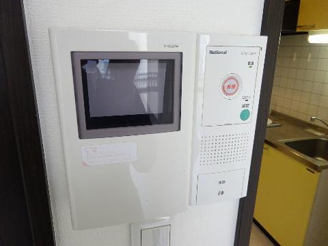 メゾン片桐　セキュリティ　カメラ付インターホン