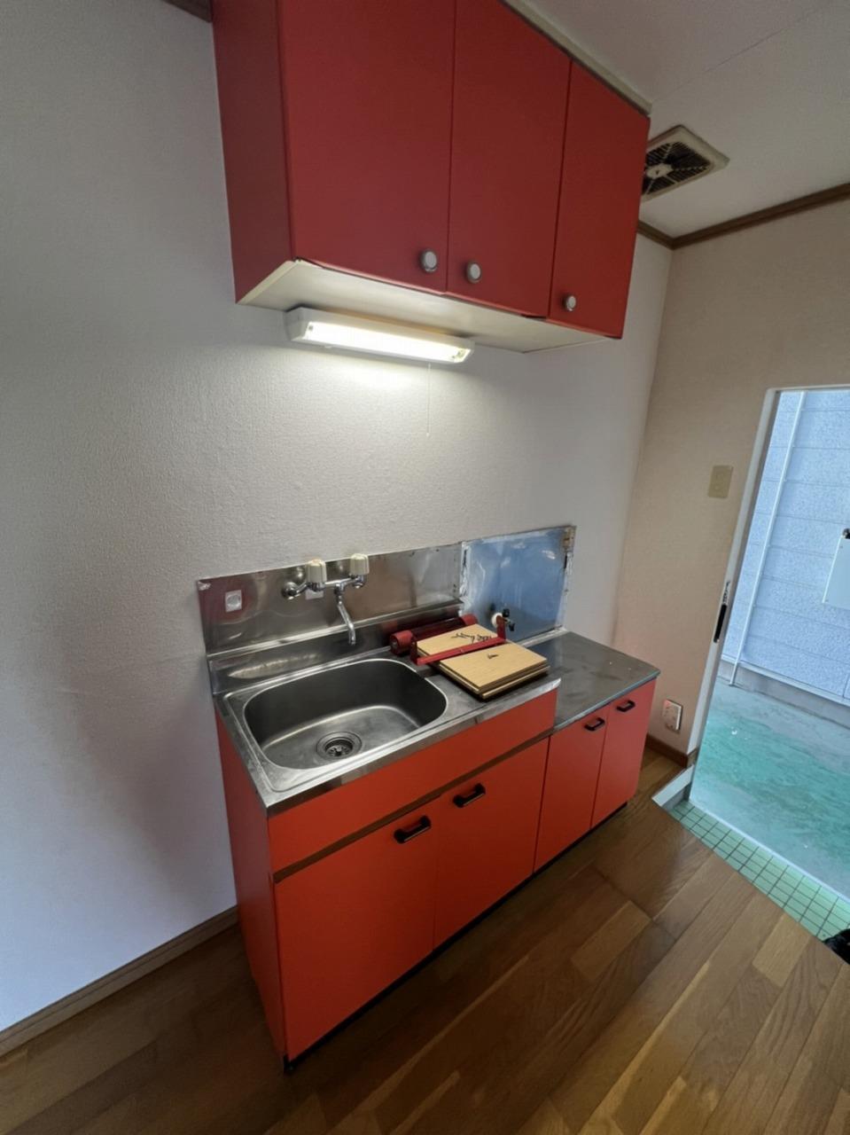 キッチン　洗濯機中置　R3.12月　施工済