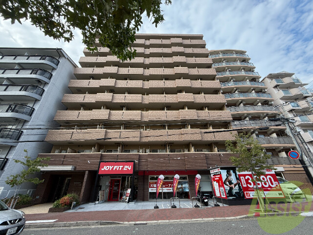 建物外観　凛とした外観です。