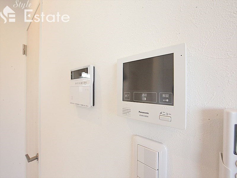 セキュリティ　モニター付きインターホン