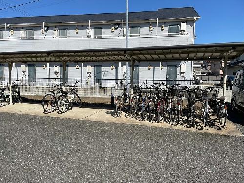 その他共有部分　屋根付き駐輪場