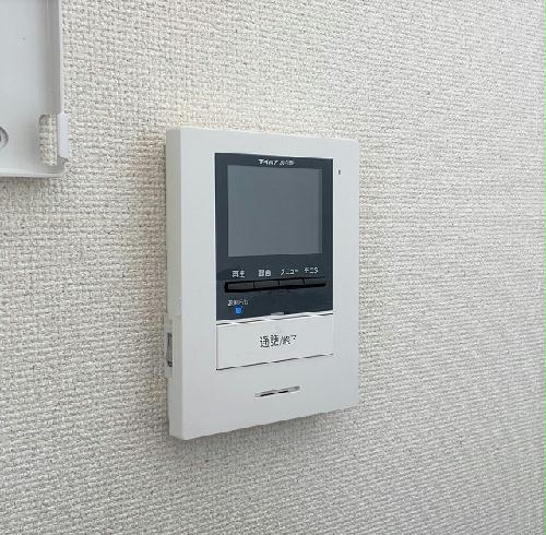セキュリティ　モニター付きインターホン