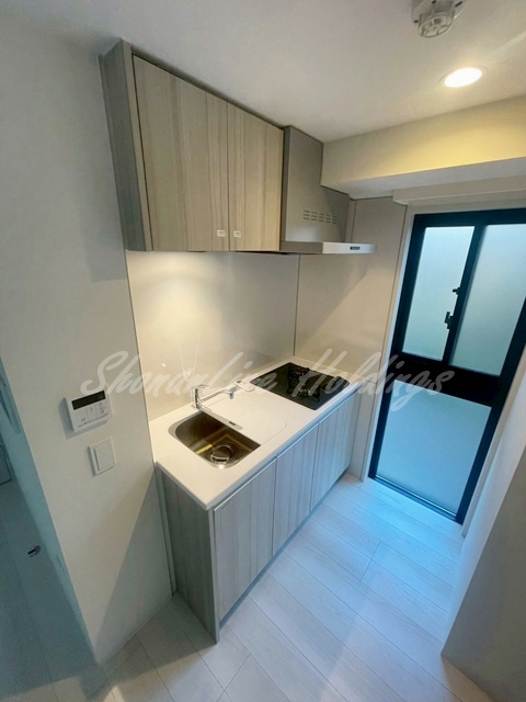 キッチン　二口コンロのシステムキッチン