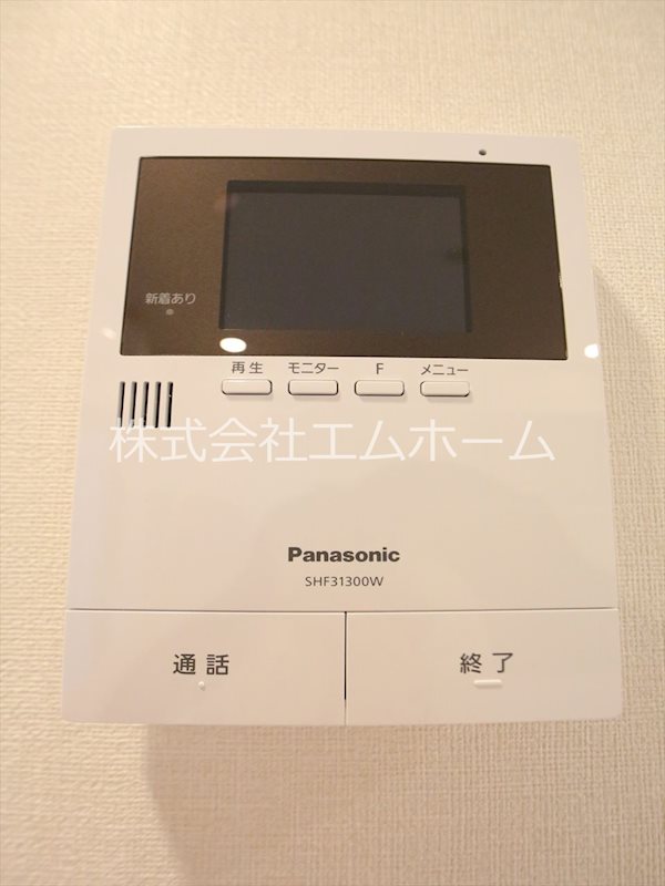 セキュリティ　ＴＶモニター付インターホン