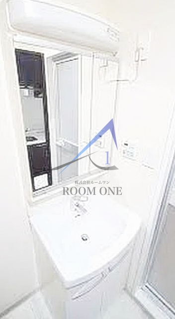 洗面設備　洗面台です。