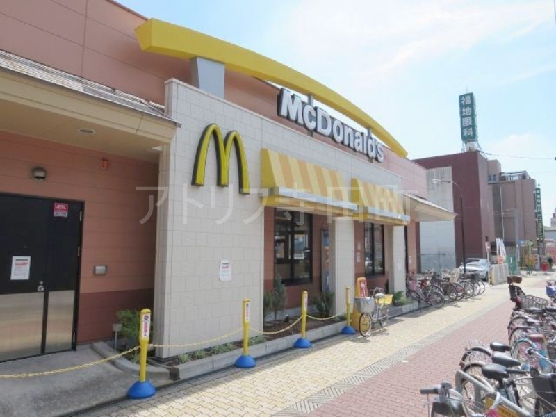 飲食店　マクドナルド新深江店（飲食店）まで629m