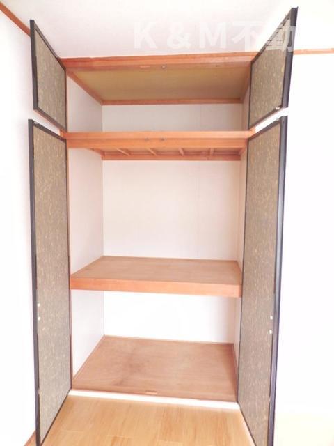 収納　便利な収納スペースです