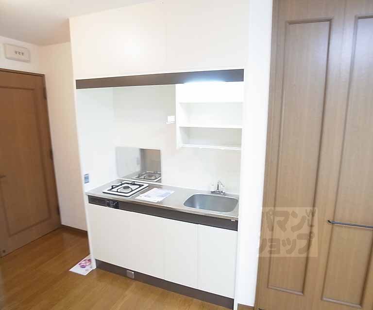 キッチン　１口ガスコンロ装備