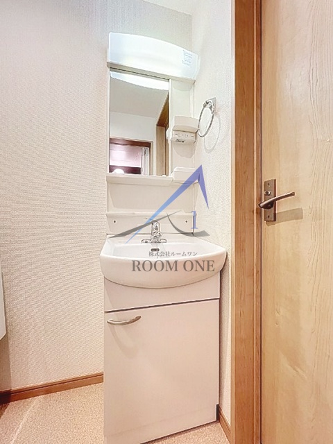 洗面設備　洗面台です。