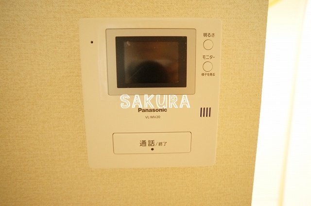 セキュリティ　安心のモニター付きインターフォン♪