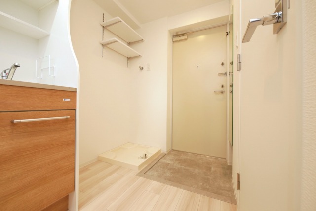 玄関　ゆったりとした玄関です