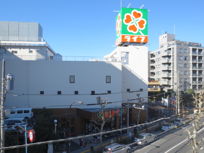 スーパー　ライフ　新大塚店（スーパー）まで400m
