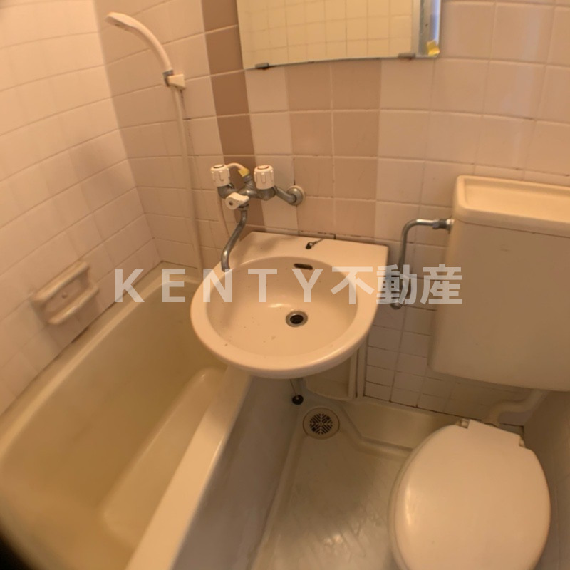 洗面設備　使いやすい洗面所です