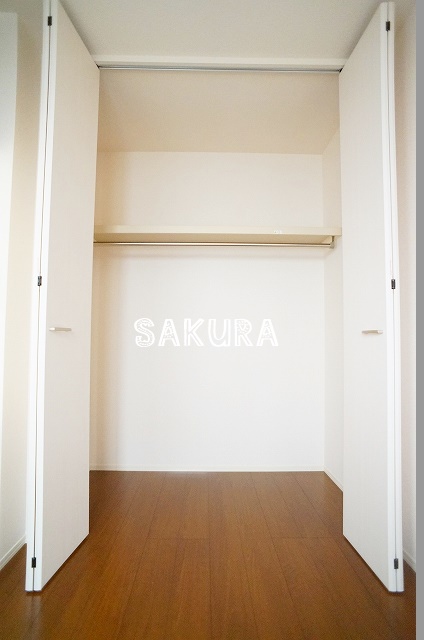 収納　お荷物の多い方でも安心のクローゼット付き♪