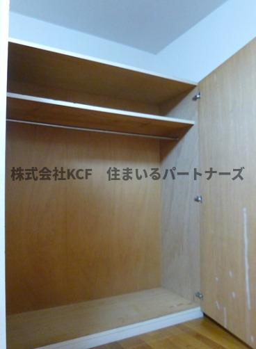 収納　収納のためのスペースです