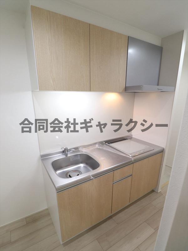 キッチン　２口IHコンロ付きシステムキッチン