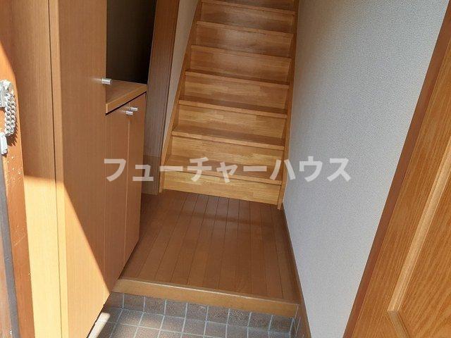 玄関　落ち着いた玄関です
