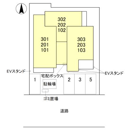 その他　エクレール沢之町　区画図