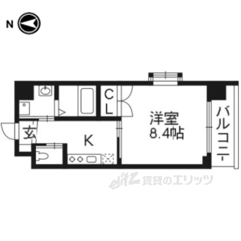 ライラックの間取り写真