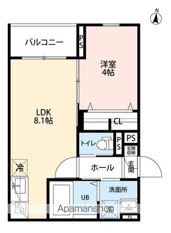 ＪＲ関西本線 平野駅 徒歩12分 3階建 新築の間取り写真
