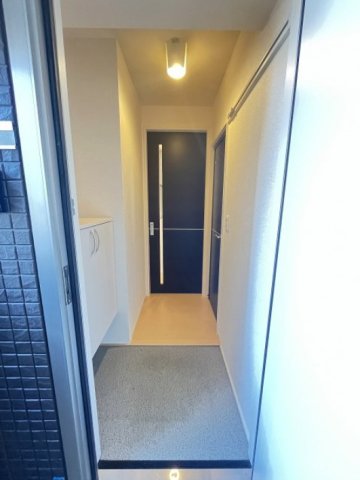 玄関　明るい玄関です