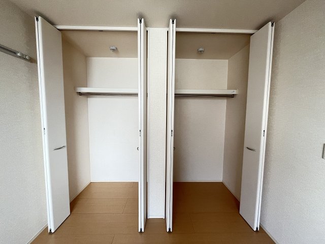 収納　収納のためのスペースです