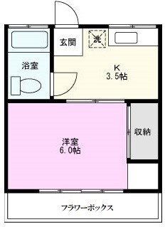 パークハイツの間取り写真