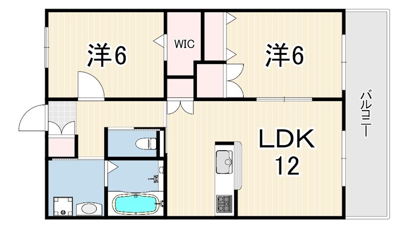 ヴァン ブランの間取り写真