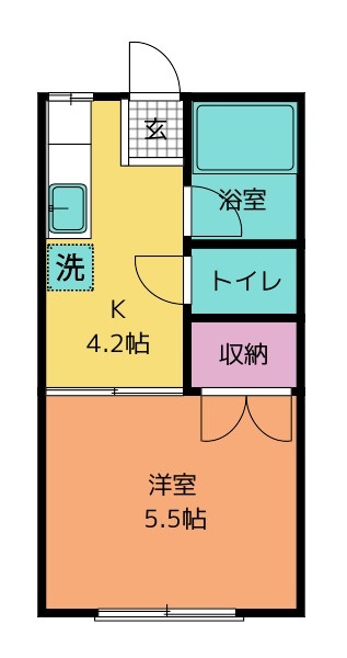 ローゼンハイム松枝の間取り写真