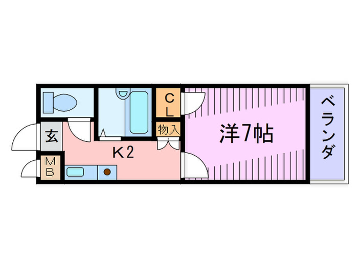 マンションパルスの間取り写真