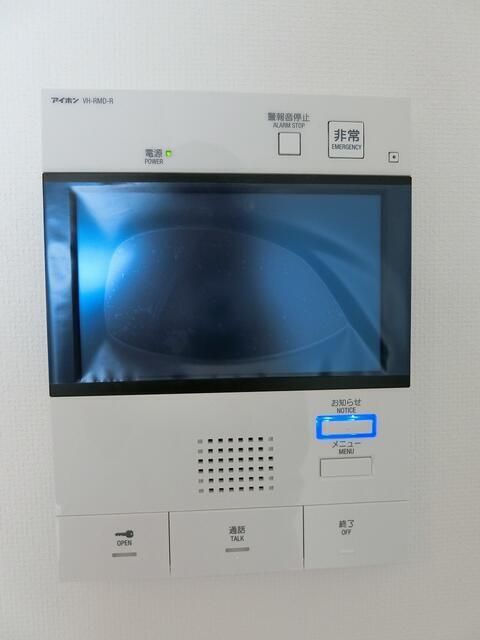 セキュリティ　来訪者確認出来ます。