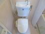 トイレ　ウォシュレット付きのトイレです、嬉しいですね