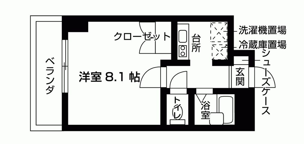 ウイステリア星ヶ丘の間取り