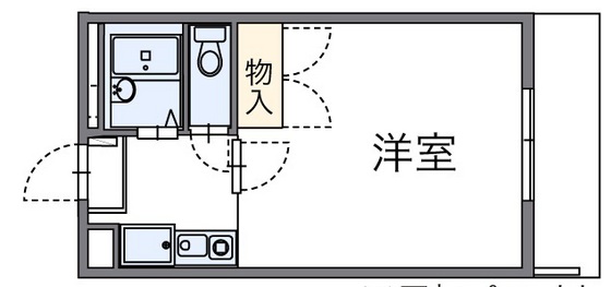 レオパレスソレイユの間取り