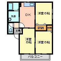 エクセルコートCDの間取り