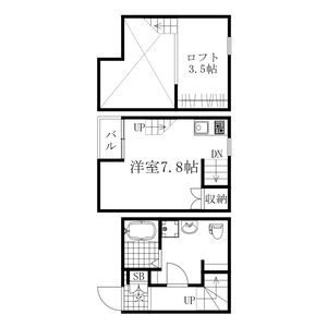 LE COCON豊田Bの間取り