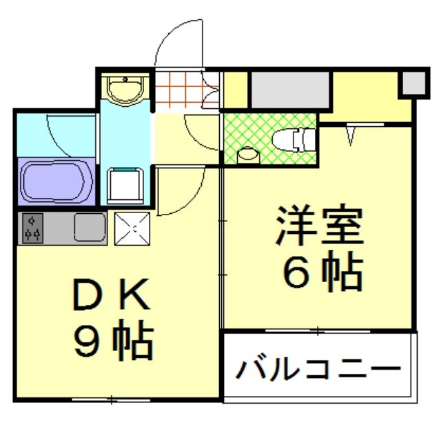 埼玉県さいたま市中央区大戸４（マンション）の賃貸物件の間取り