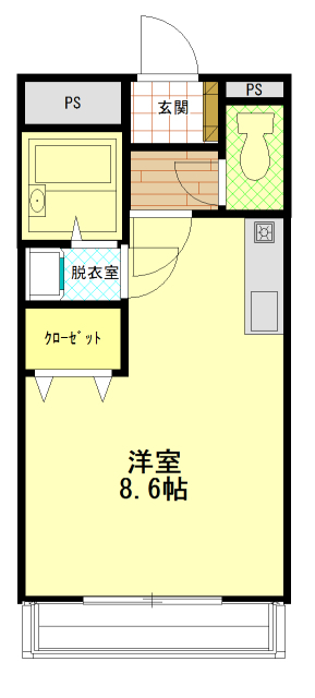 シティガーデン中山の間取り