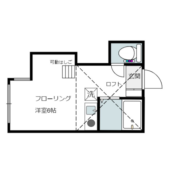 アリストン鶴見の間取り