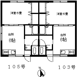 ヴェルデ富士見の間取り