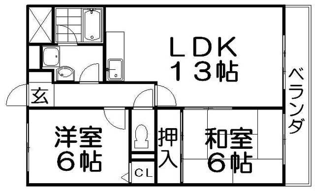 ネストクレールの間取り