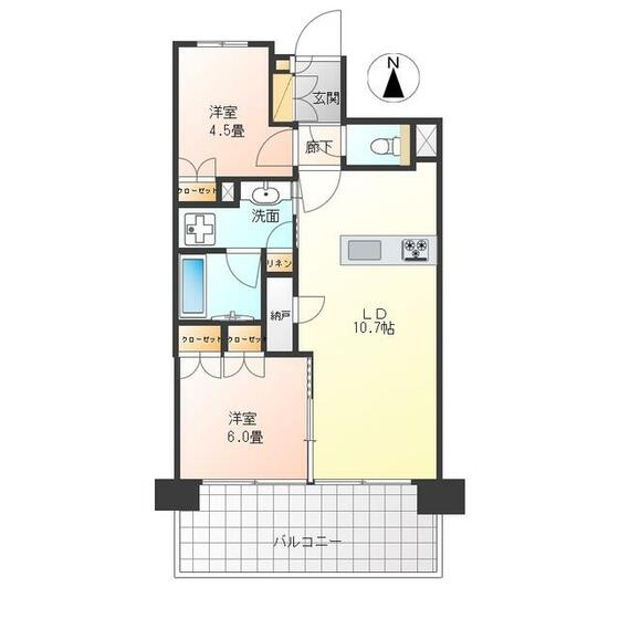 プラウドシティ方南町の間取り