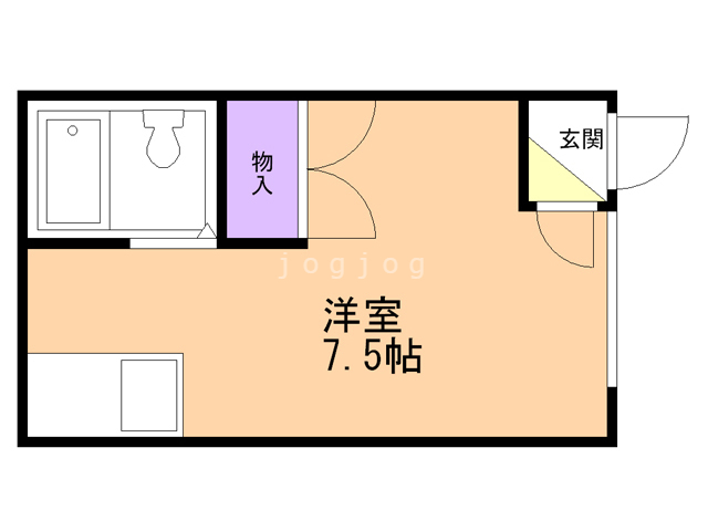 エクセルクラーク教育大前の間取り