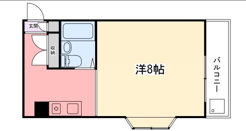 姫路市忍町のマンションの間取り