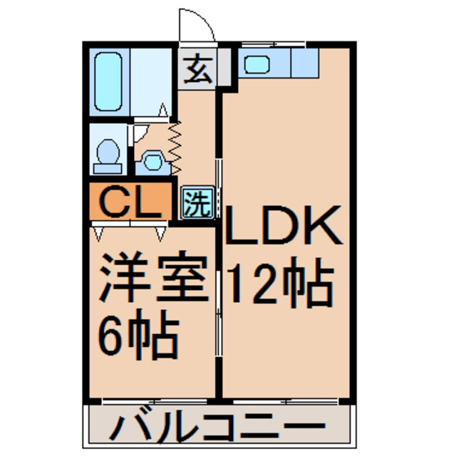 ビュー　花ノ丘の間取り