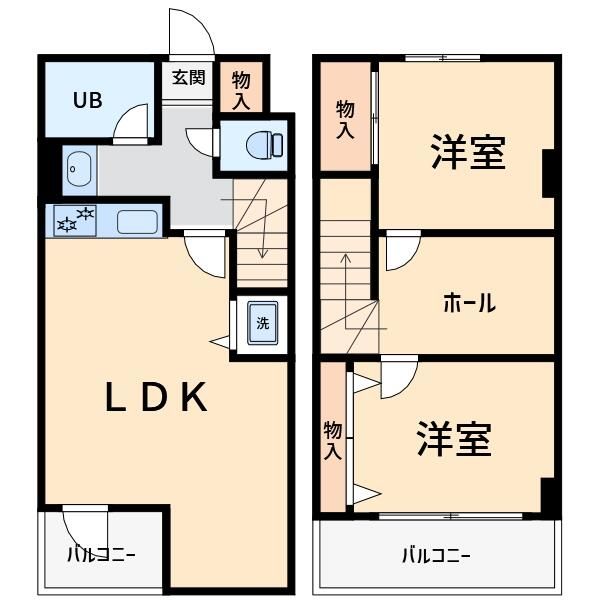 ピアレジアオヤマＶの間取り